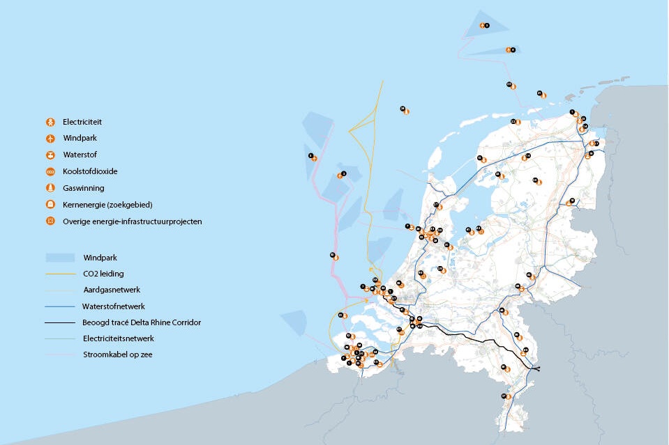 Recordaantal nationale energie-infrastructuurprojecten van start in 2025
