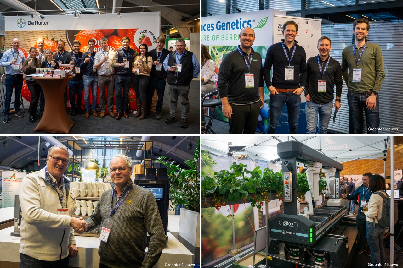 Fotoreportage Aardbeiendag en International Soft Fruit Conference