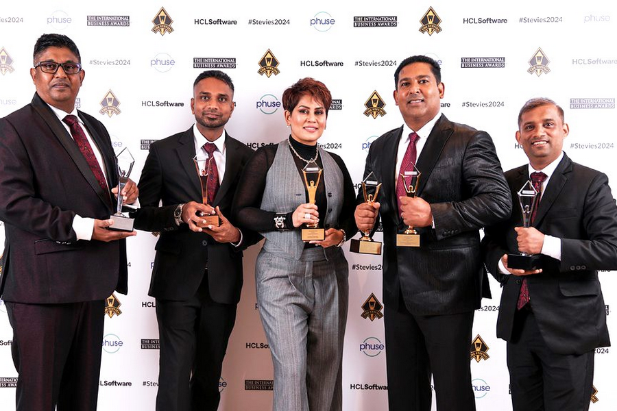 Riococo celebrates successful night at Stevie International Business Awards