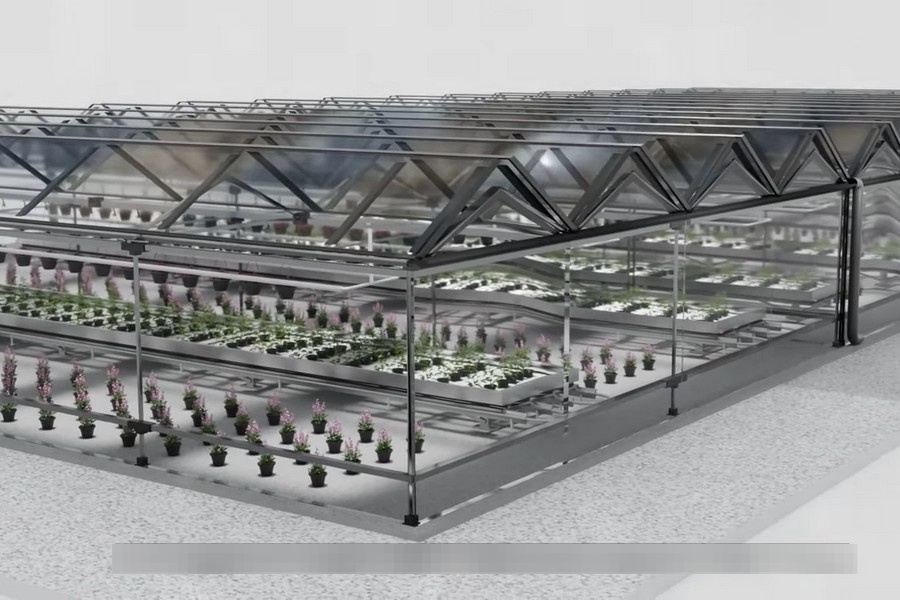 Keeping the greenhouse heated during winter months