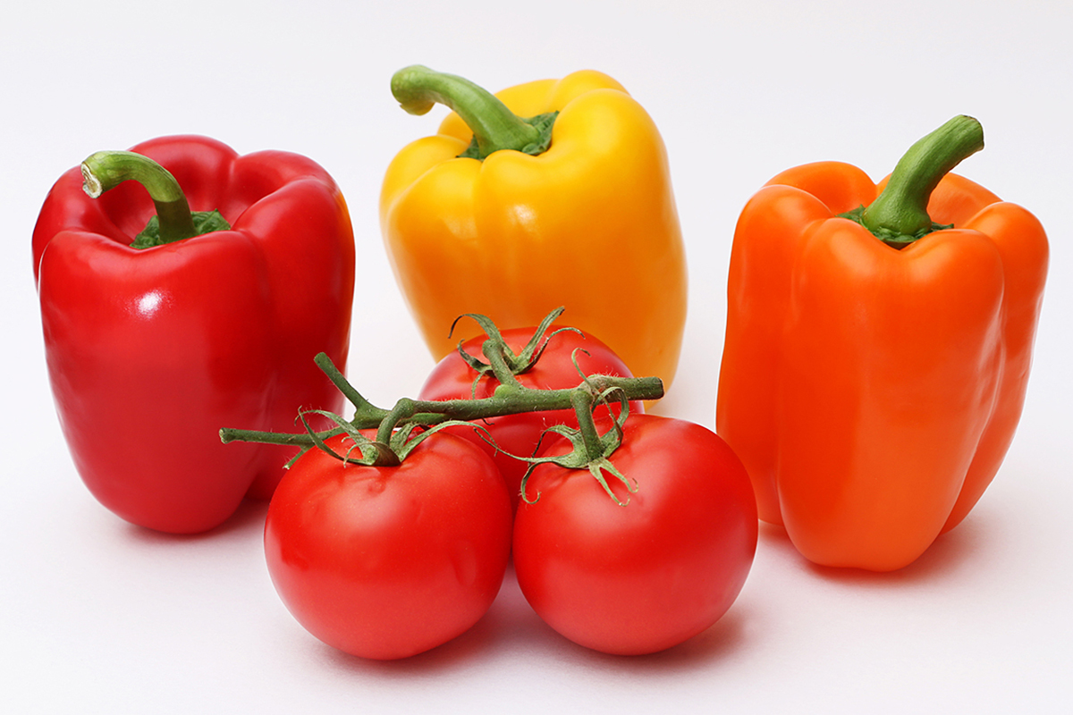 Prostaatkanker te lijf met paprika’s en tomaten