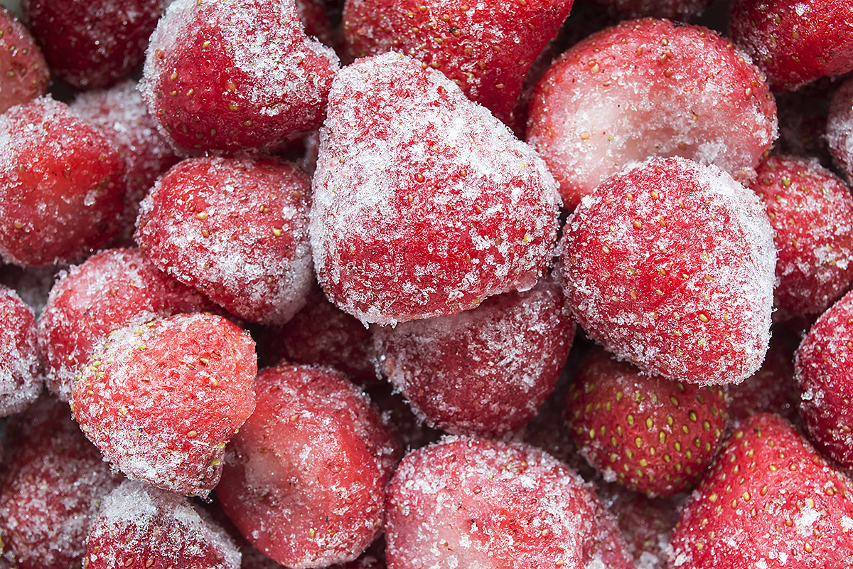 Recall diepgevroren Egyptische aardbeien in Polen