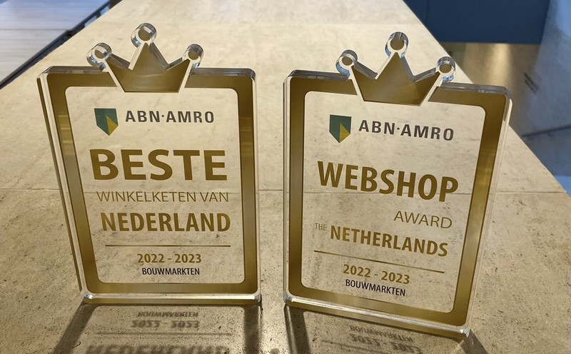 Cadeau Graan Schots Projectbouwmarkt wint voor 16e keer titel 'Beste Bouwmarkt van Nederland'